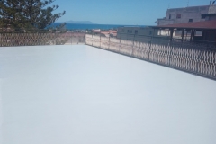 impermeabilizzazione terrazzo con resina poliureica realizzato a Capo D'Orlando - Colorflooring