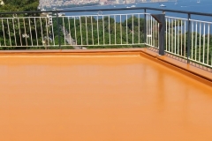 Impermeabilizzazione terrazzo con Poliurea di una Villa