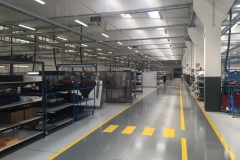 Pavimento in resina settore Aerospace - Color flooring