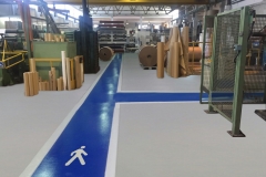 Pavimento industriale per Industrie operanti nel settore  Tipografico