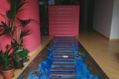 Pavimento con effetto in 3D