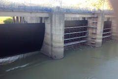 Verniciatura Pareti della diga del fiume Crati di Cosenza