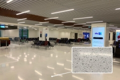 Misto resina Granito - Aereoporto di Linate - colorflooring