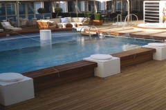 Bordo Piscina in Legno / Teak