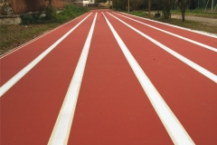 Pavimento di una pista da altletica