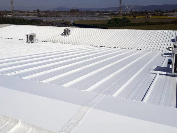 Impermeabilizzazione capannone industriale