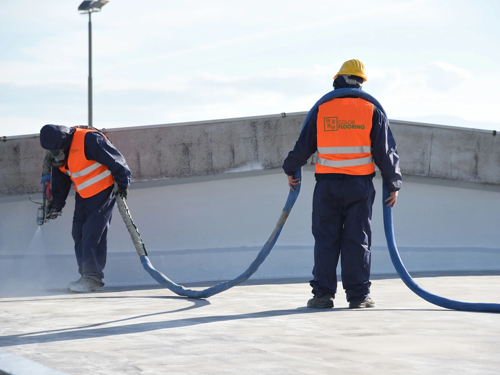 Impermeabilizzazione con poliurea a caldo applicata a spruzzo