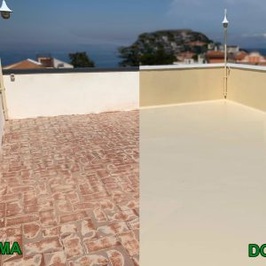 Impermeabilizzazione terrazzo in piastrelle