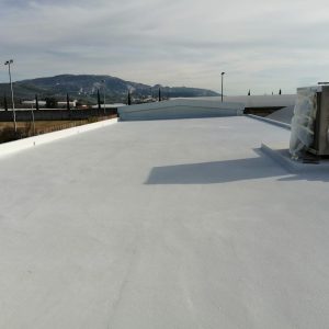 tetto con Poliurea Colorflooring